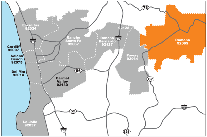 ramona map